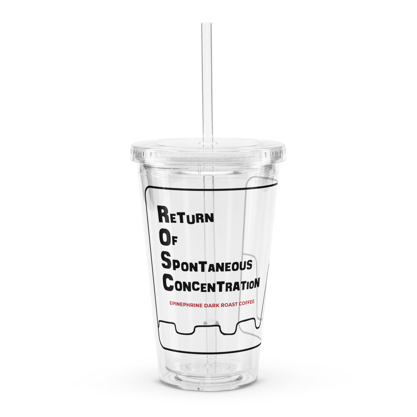 Return Of Spontaneous Concentration - Epinephrine Dark Roast 16 oz Insulated Tumbler