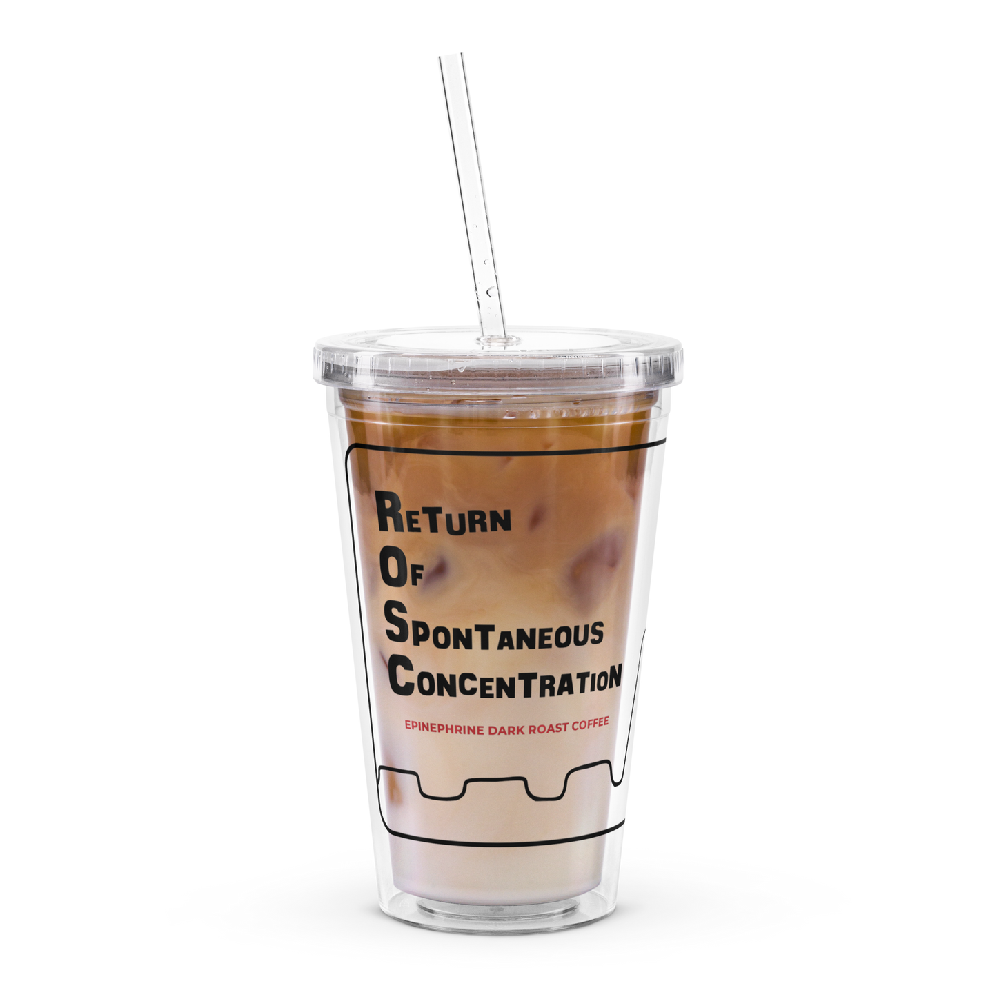 Return Of Spontaneous Concentration - Epinephrine Dark Roast 16 oz Insulated Tumbler