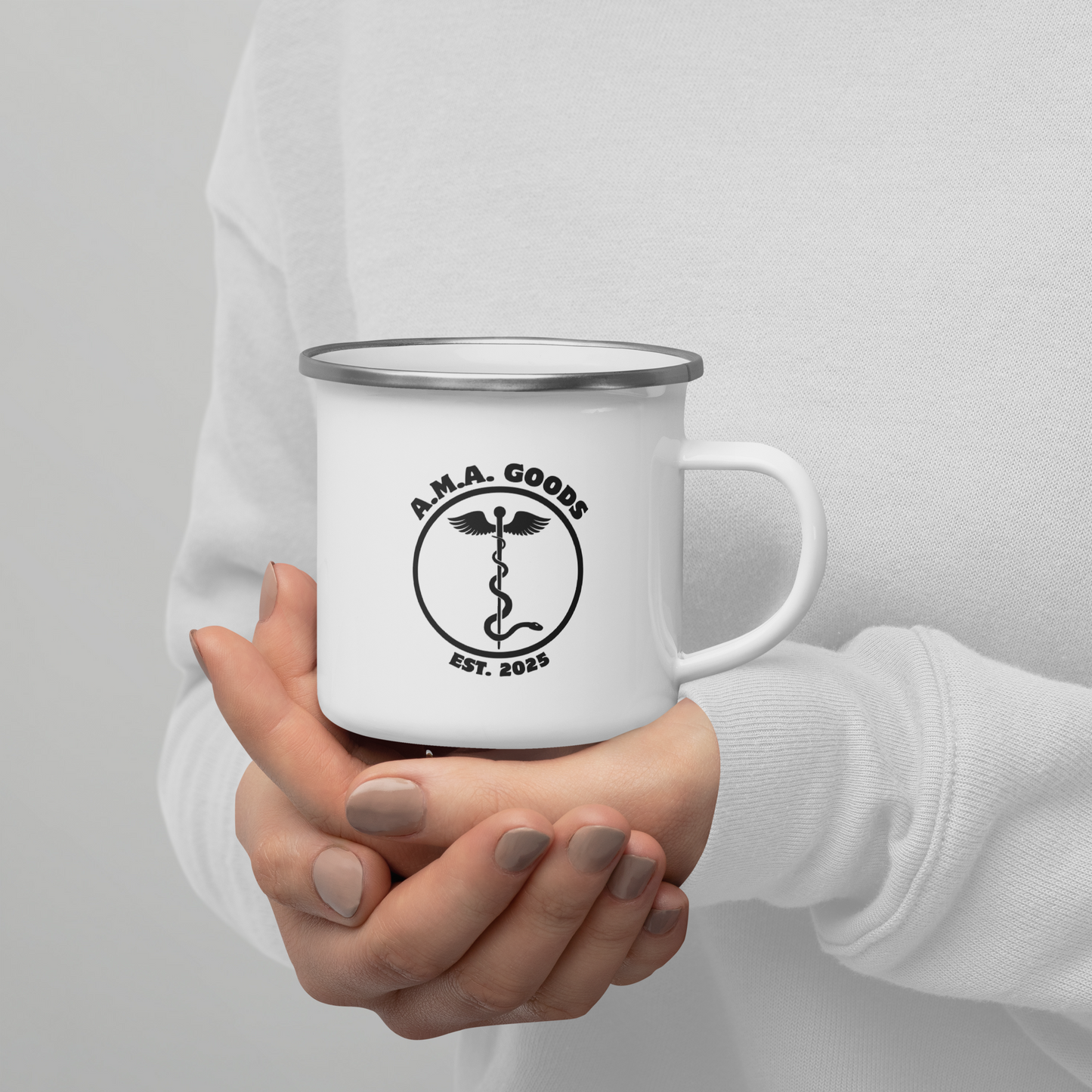 A.M.A GOODS Enamel Mug