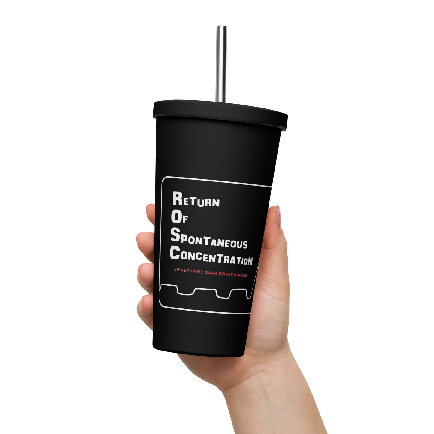 Return Of Spontaneous Concentration - Epinephrine Dark Roast 20 oz Insulated Tumbler