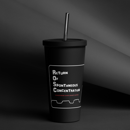 Return Of Spontaneous Concentration - Epinephrine Dark Roast 20 oz Insulated Tumbler