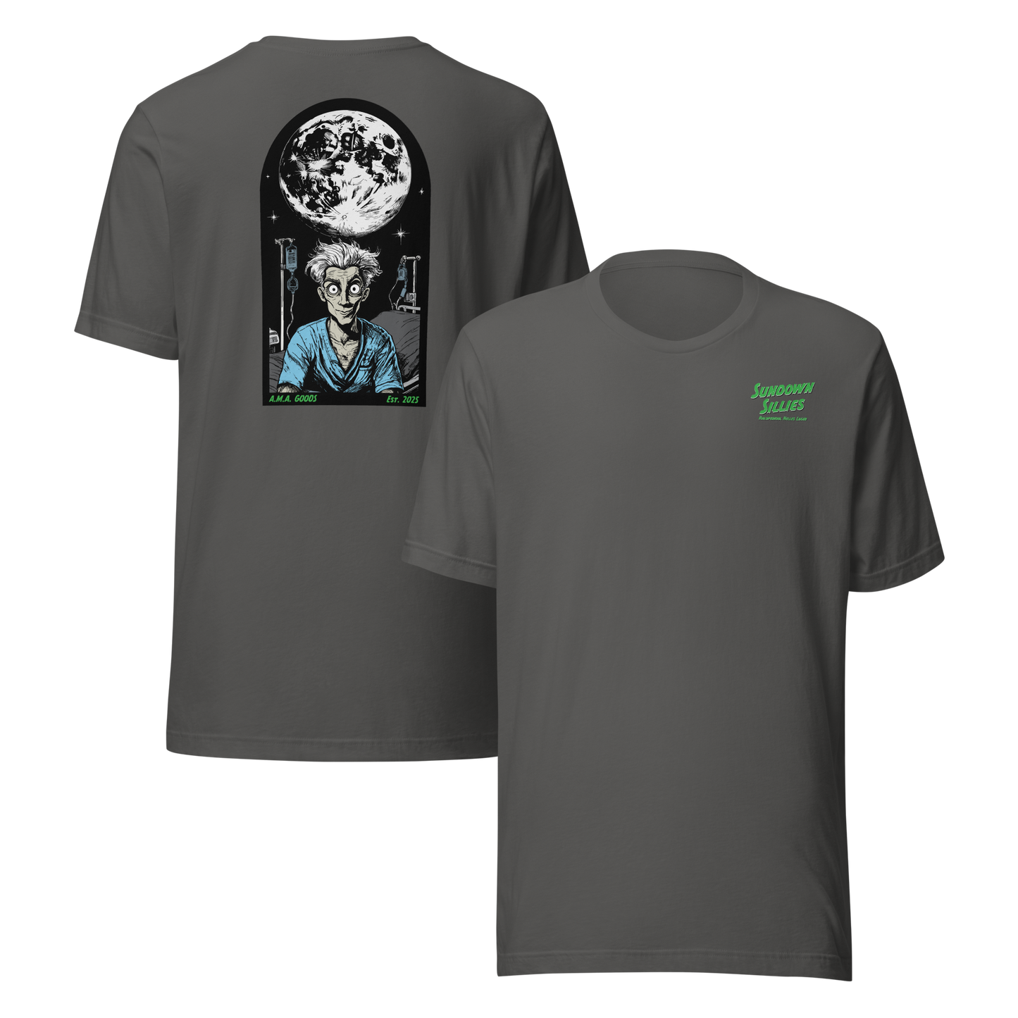 Sundown Sillies Haloperidol Helles Lager Tee