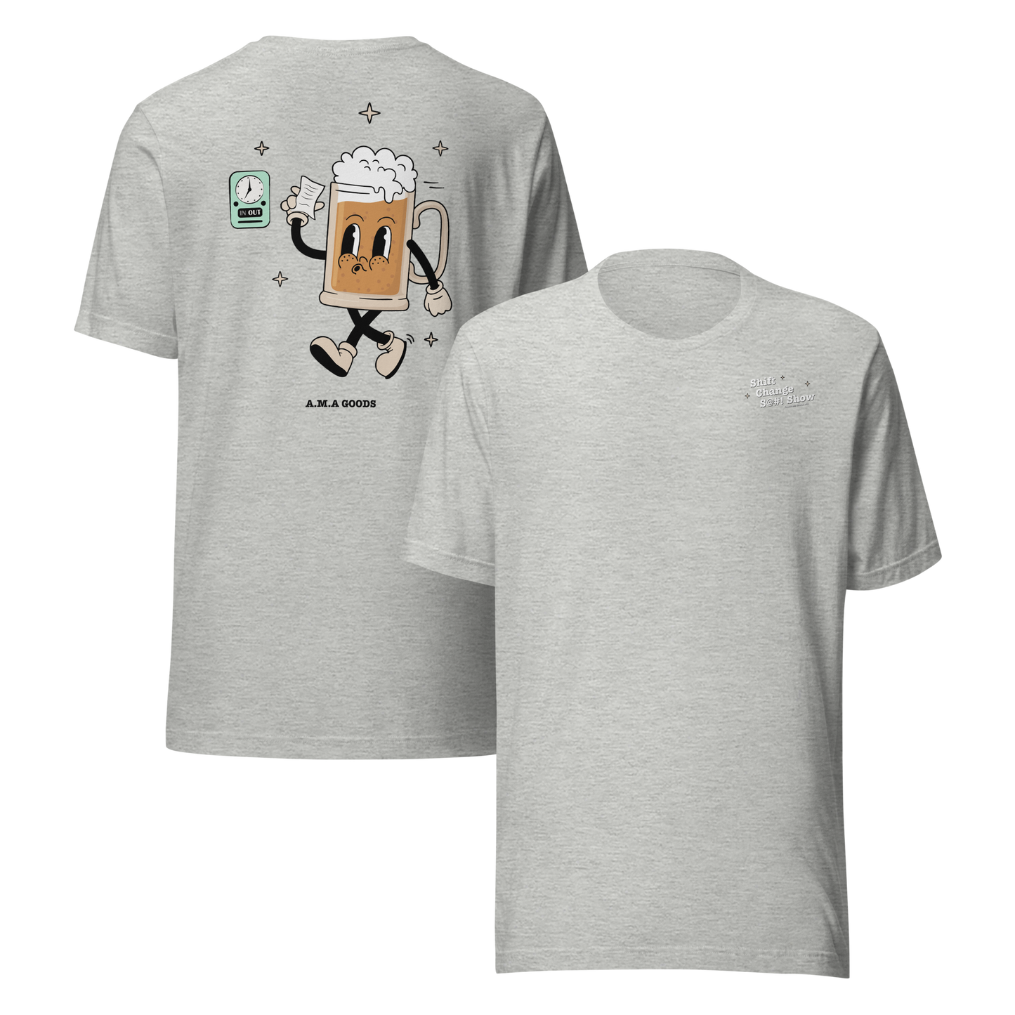 Shift Change S@#! Show Lactulose Cream Ale Tee