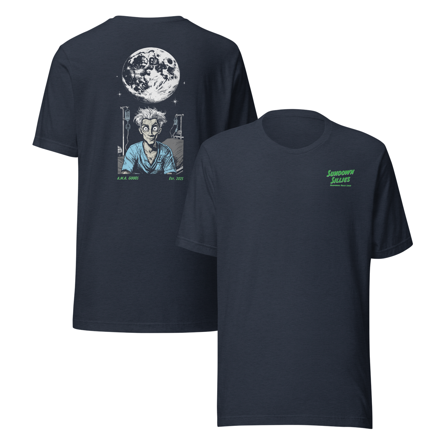 Sundown Sillies Haloperidol Helles Lager Tee