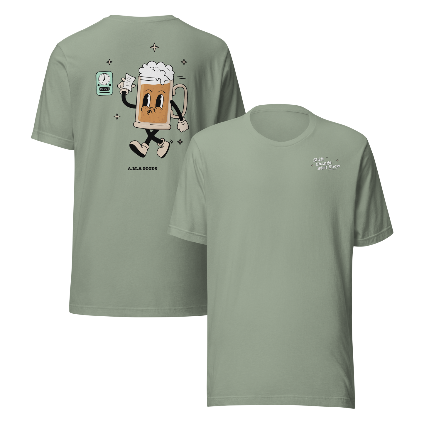 Shift Change S@#! Show Lactulose Cream Ale Tee