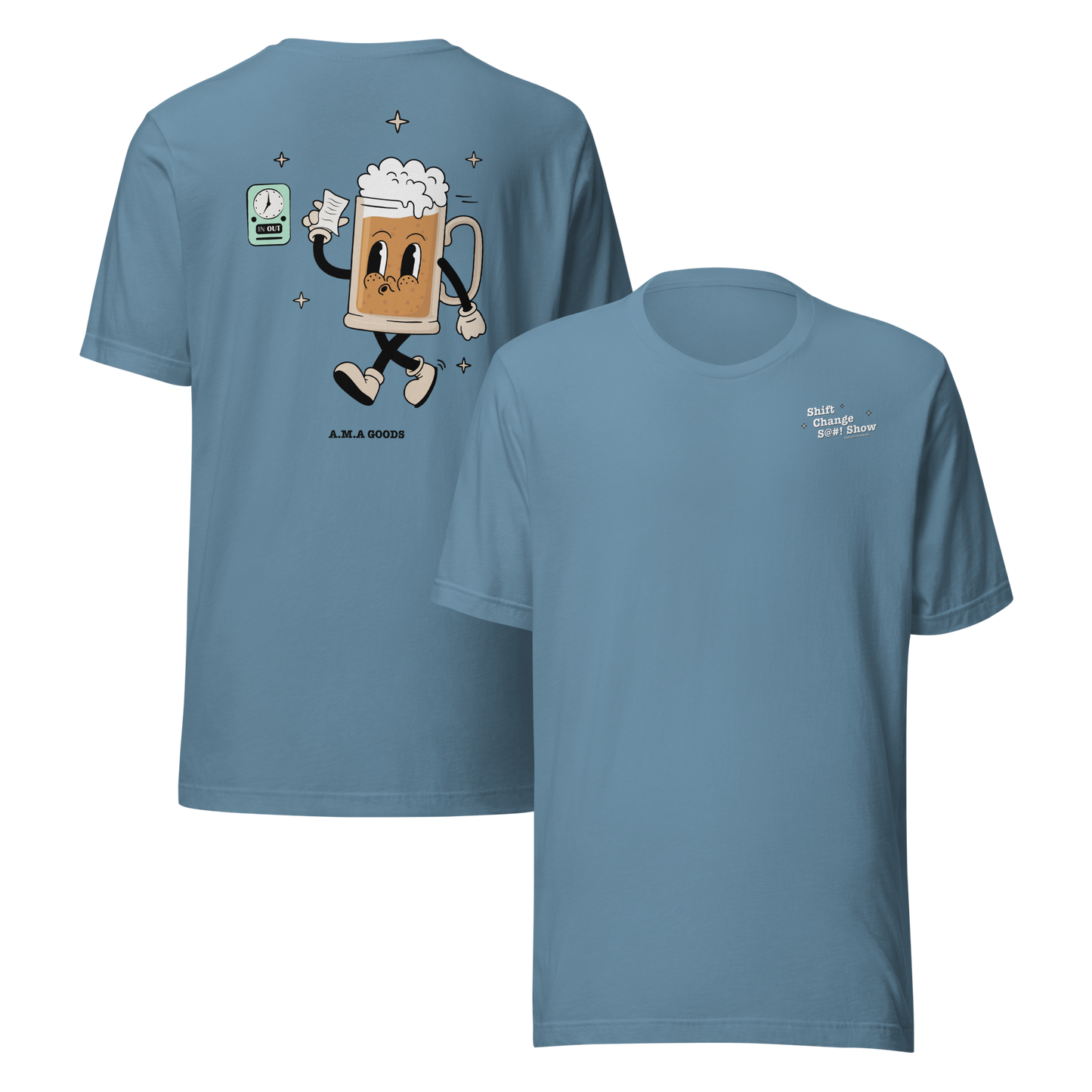 Shift Change S@#! Show Lactulose Cream Ale Tee