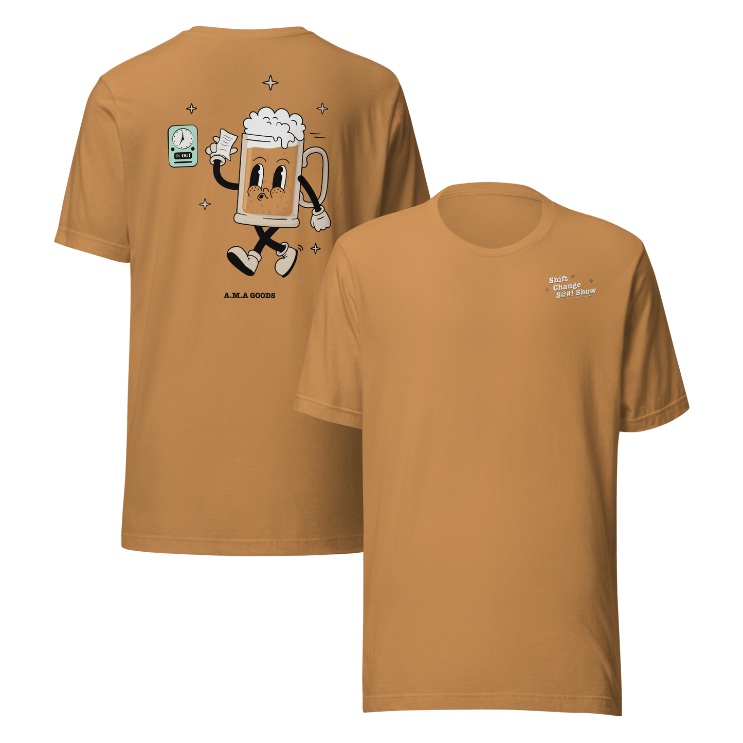 Shift Change S@#! Show Lactulose Cream Ale Tee